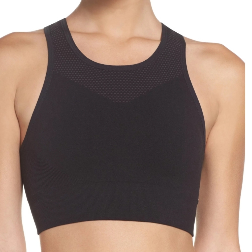 Zella Body compression crop bra top